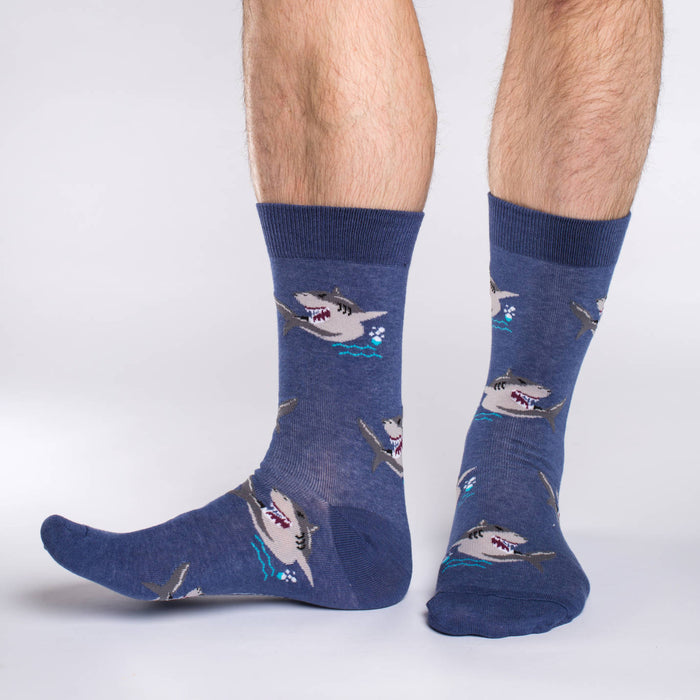 Men's Big & Tall Sharks Socks