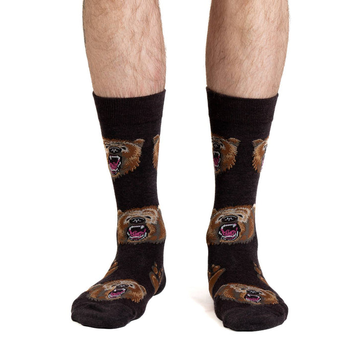 Men's Grizzly Bears Socks