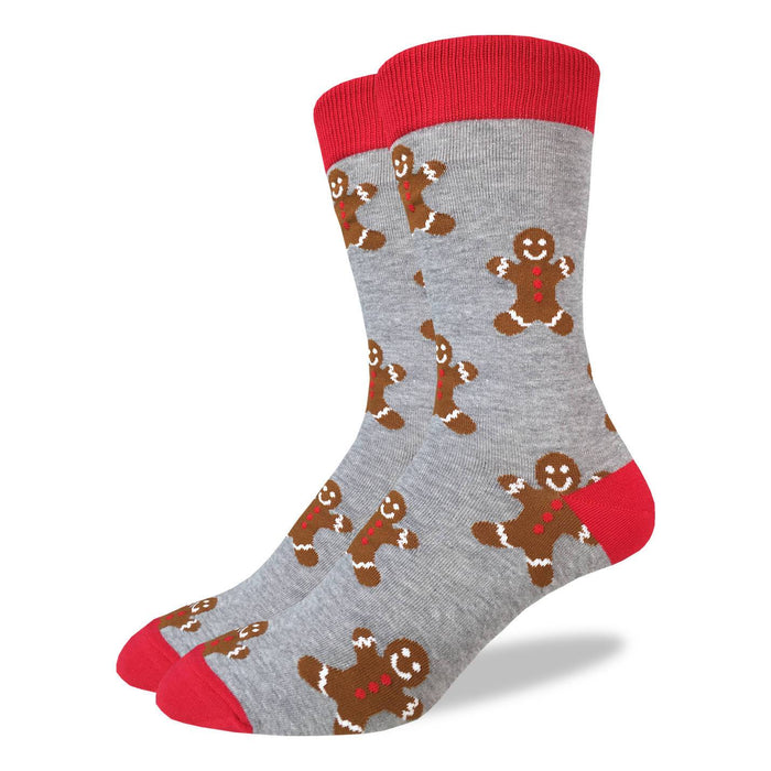 Men's Gingerbread Christmas Socks