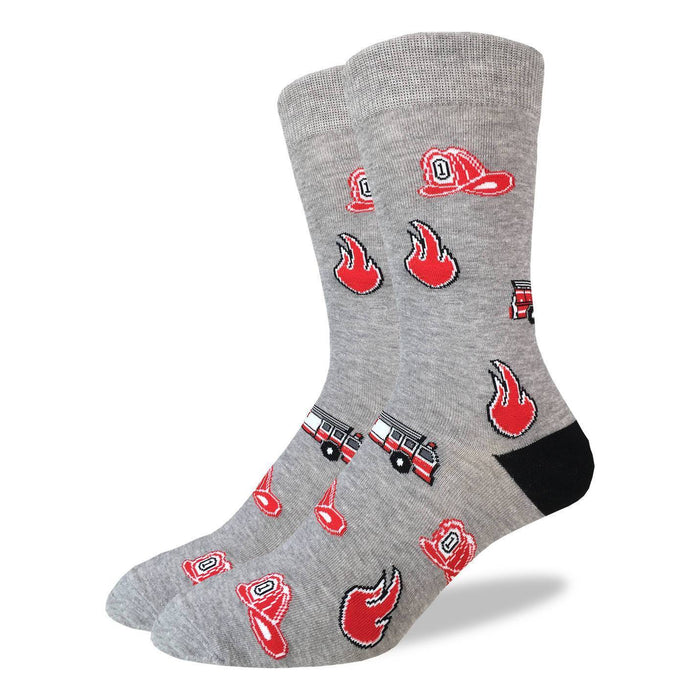 Men's King Size Firefighter Socks