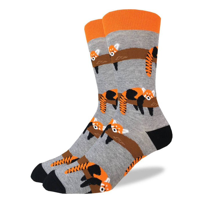 Men's King Size Red Panda Socks