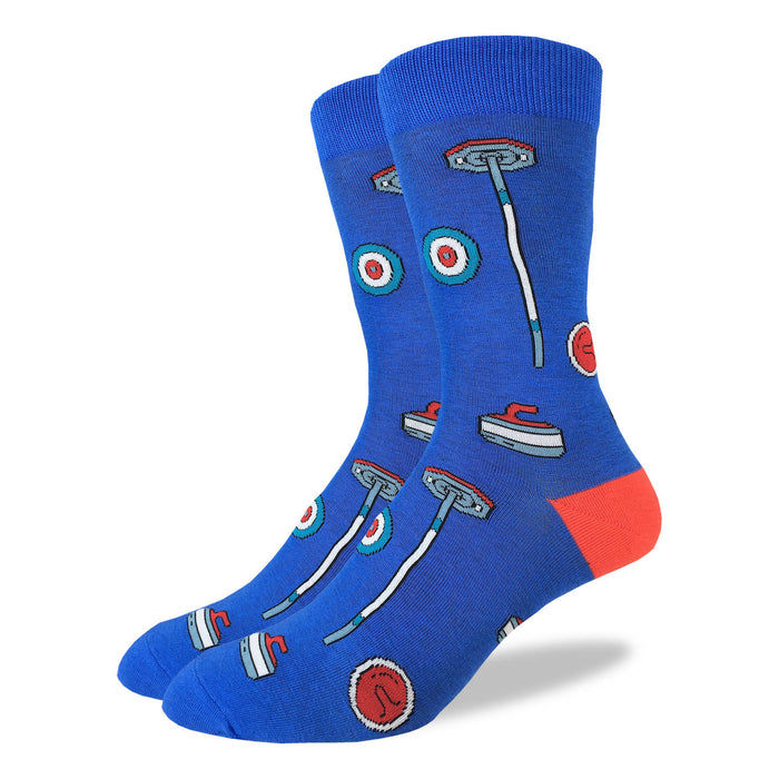 Men's King Size Curling Socks