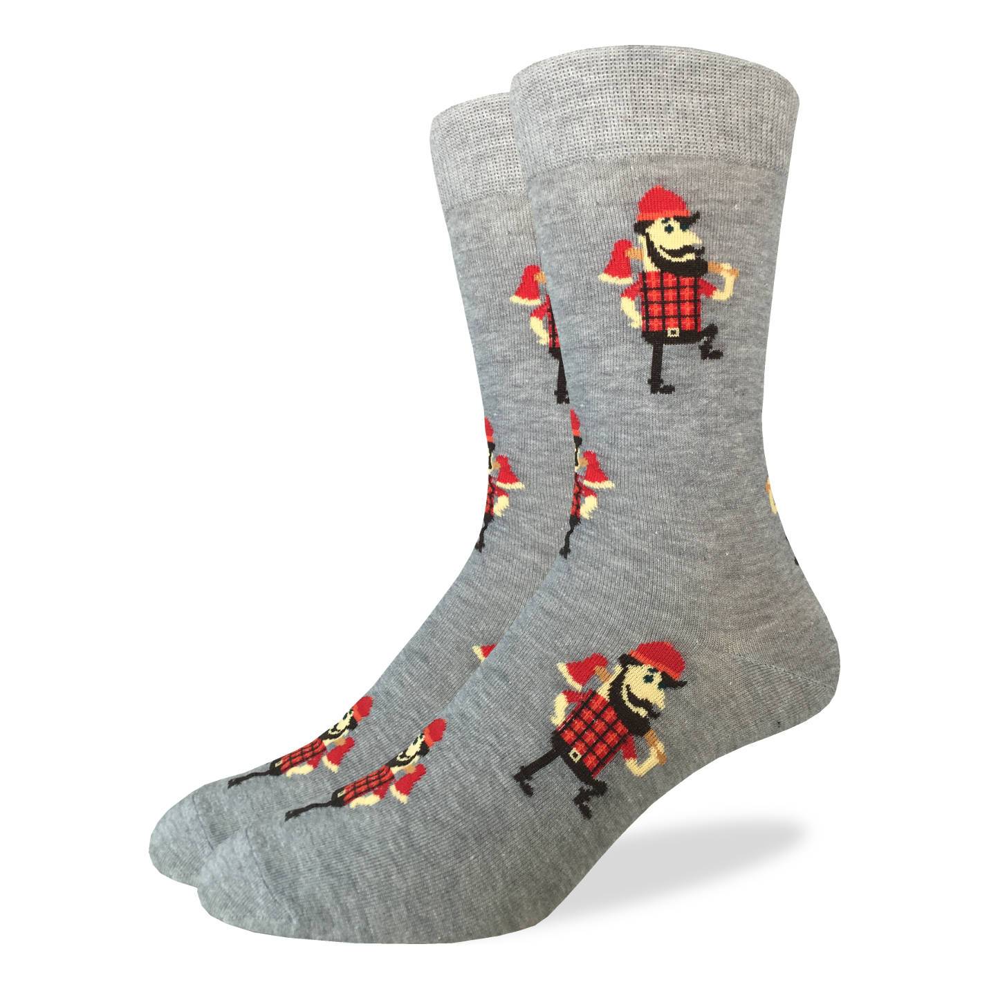 Men's Lumberjack Socks – Good Luck Sock