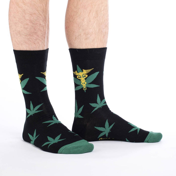 Men's Marijuana Leafs Socks