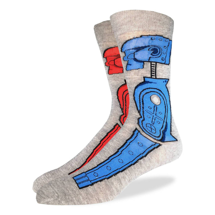 Men's Rock 'em Sock 'em Robot Socks