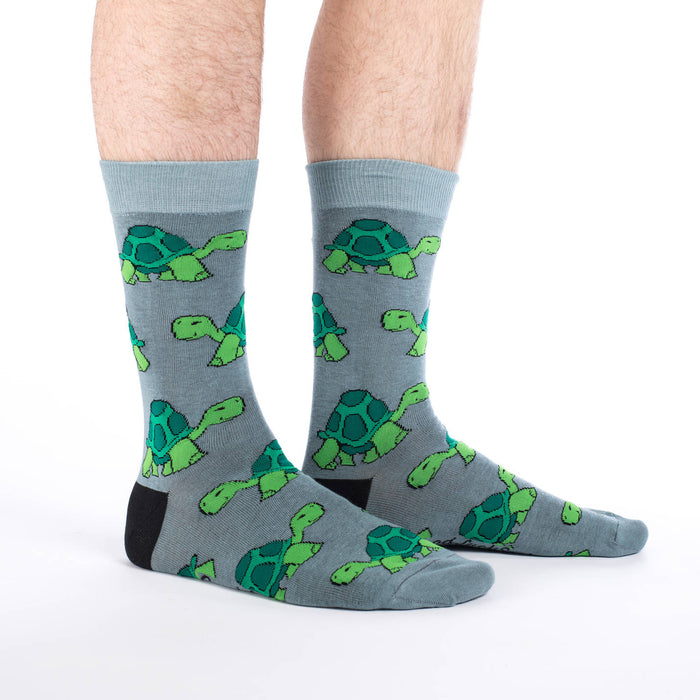 Men's King Size Turtle Socks