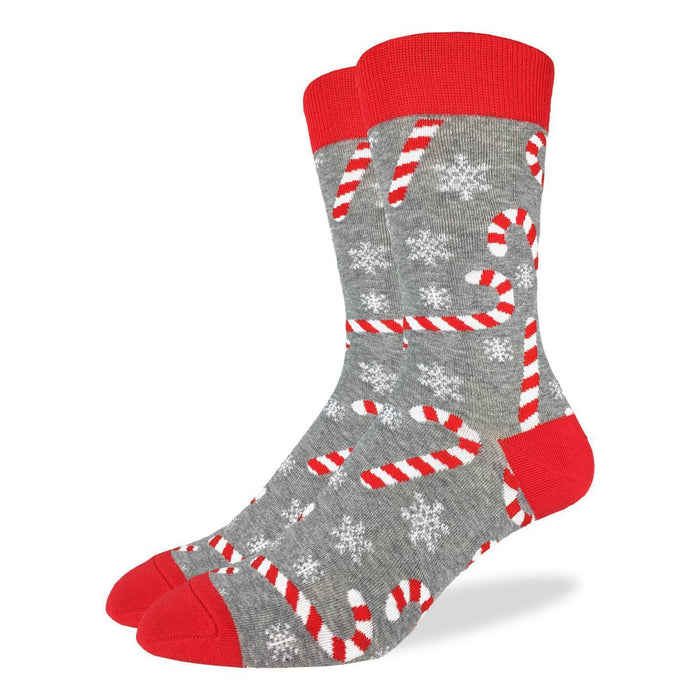 Men's Candy Cane Christmas Socks