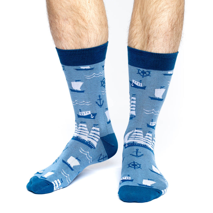 Men's Sailing Ships Socks