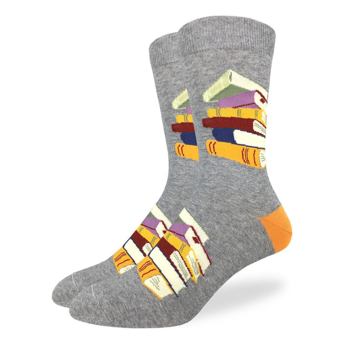 Men's Stack of Books Socks