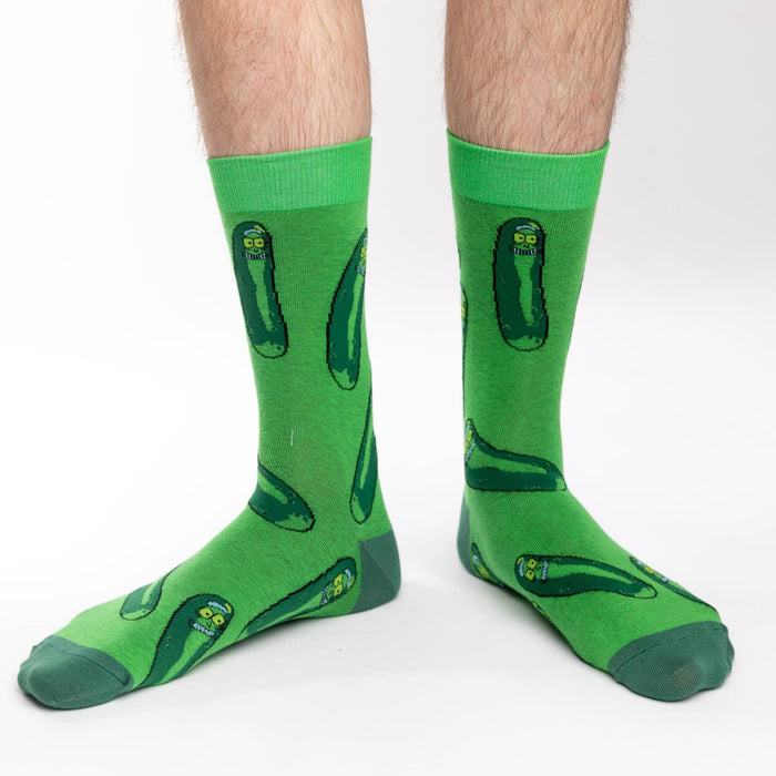 Men's Rick and Morty, Pickle Rick Socks