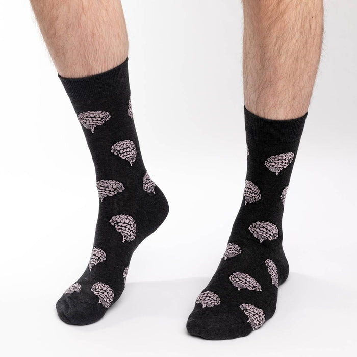 Men's Brains Halloween Socks