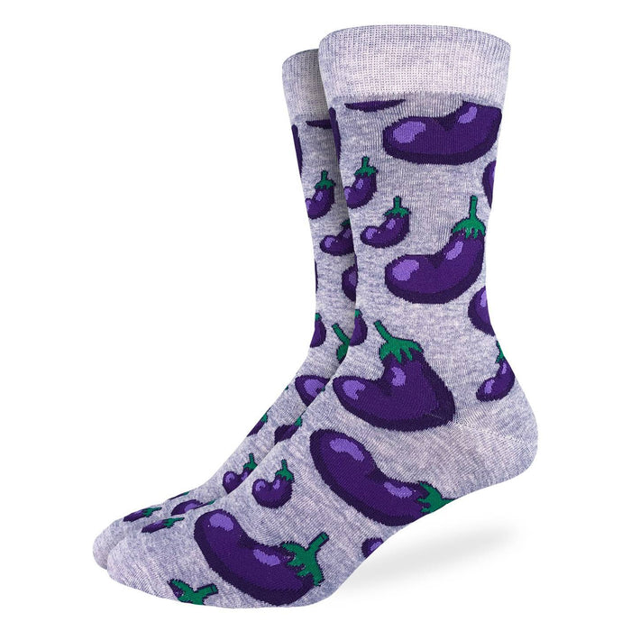 Men's King Size Eggplants Socks