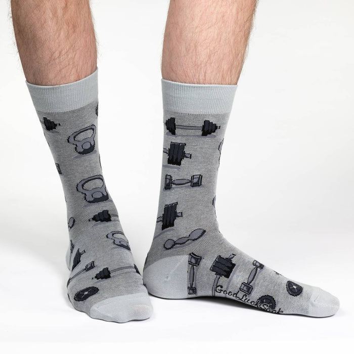 Men's King Size Weights & Dumbbells Socks