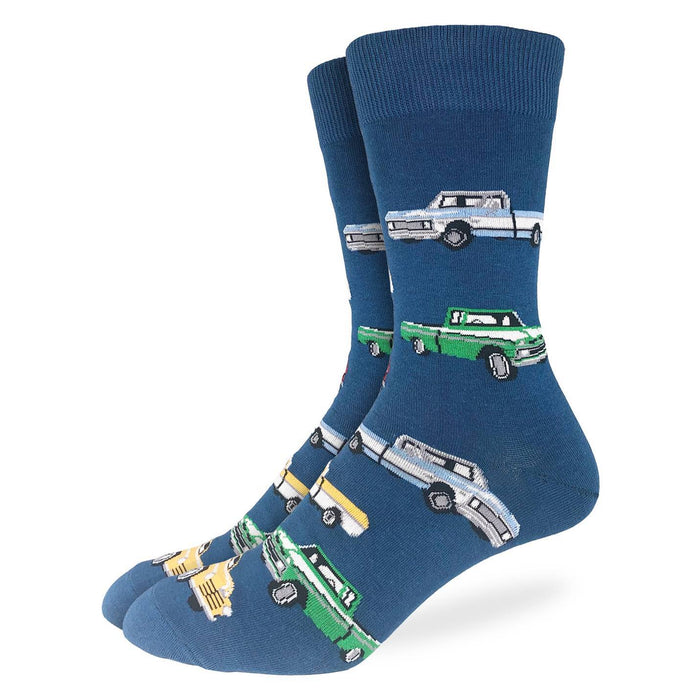 Men's King Size Trucks Socks