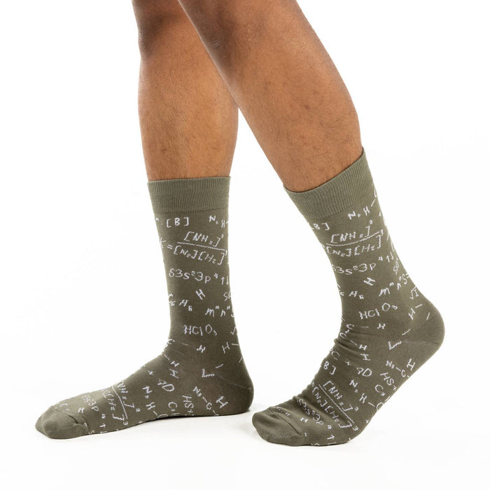 Men's Chemistry Formulas Socks