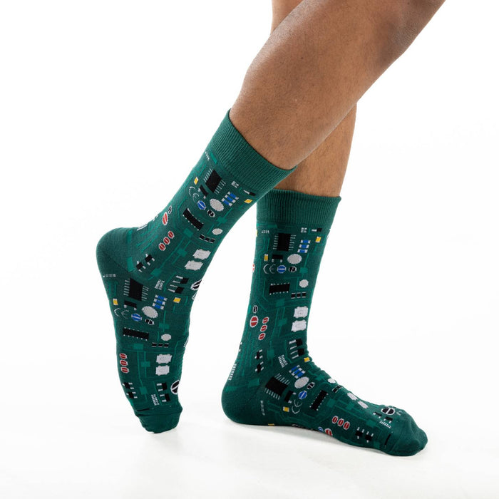 Men's Circuit Board Socks