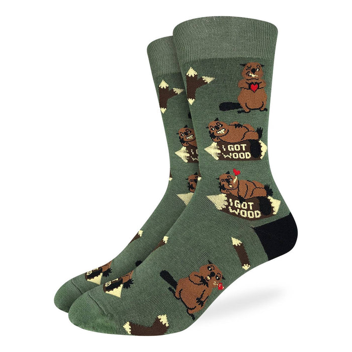 Men's King Size I Got Wood Socks