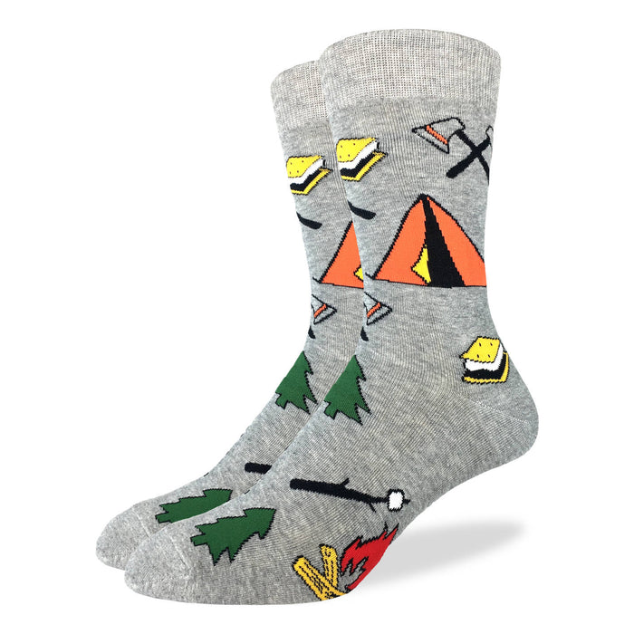 Men's King Size Camping Socks