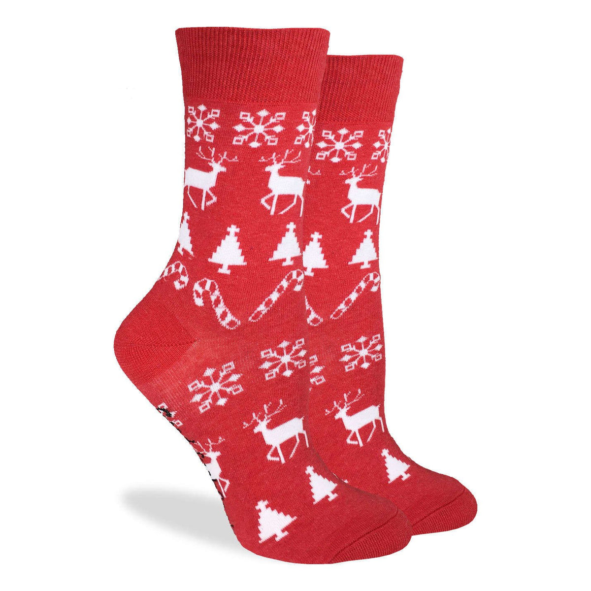Women's Christmas Holiday Socks Good Luck Sock