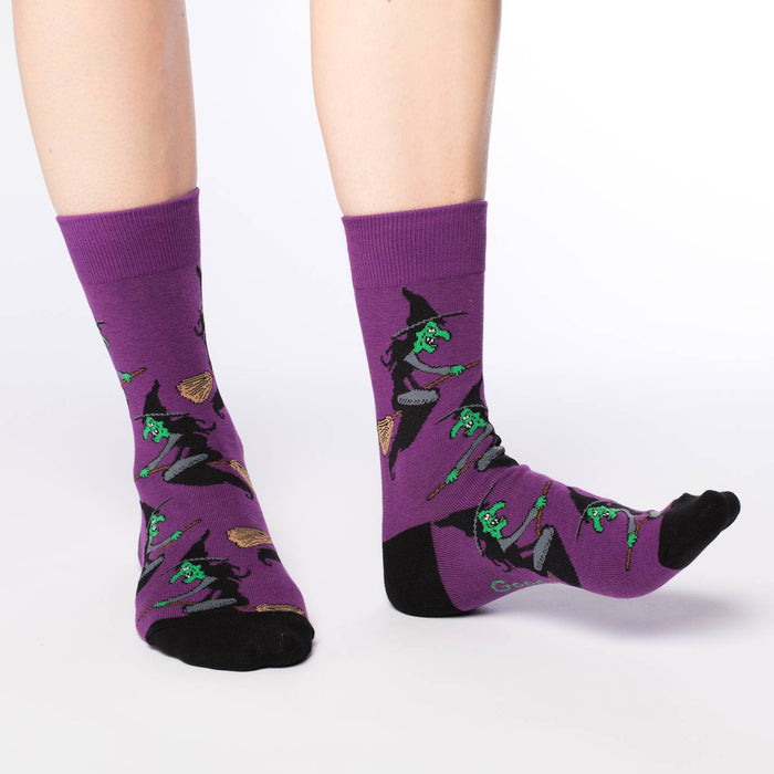 Women's Witch Halloween Socks