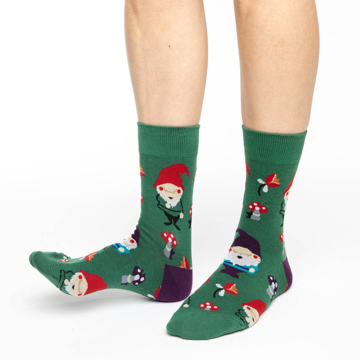 Women's Lawn Gnomes Socks