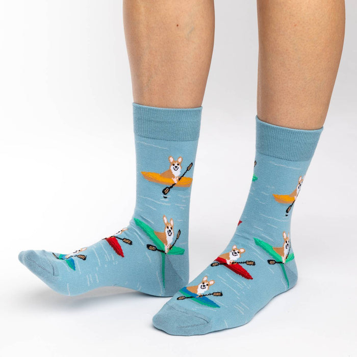 Women's Corgi Kayaking Socks