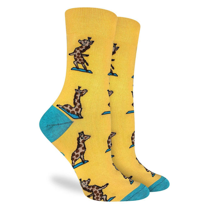 Women's Yoga Giraffes Socks