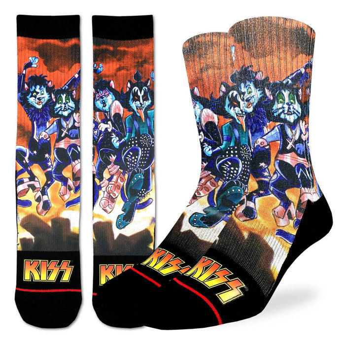 Men's KISS, Cartoon Socks