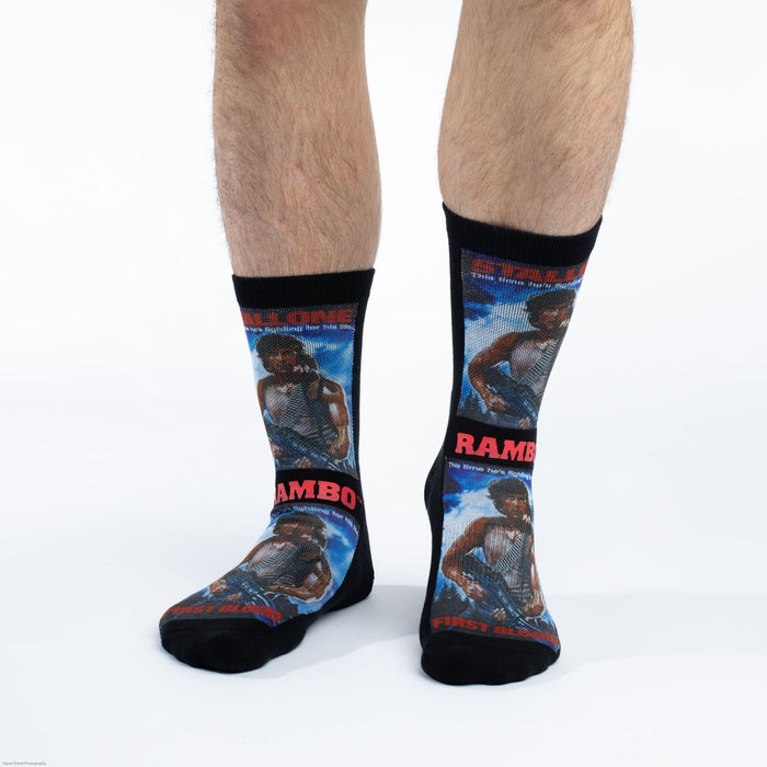 Men's Rambo, First Blood Socks