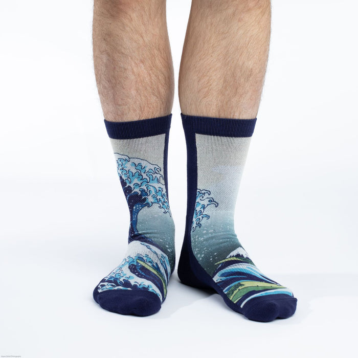 Men's The Great Wave off Kanagawa Socks