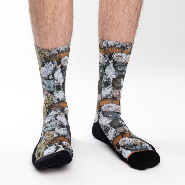 Men's Social Cats Socks