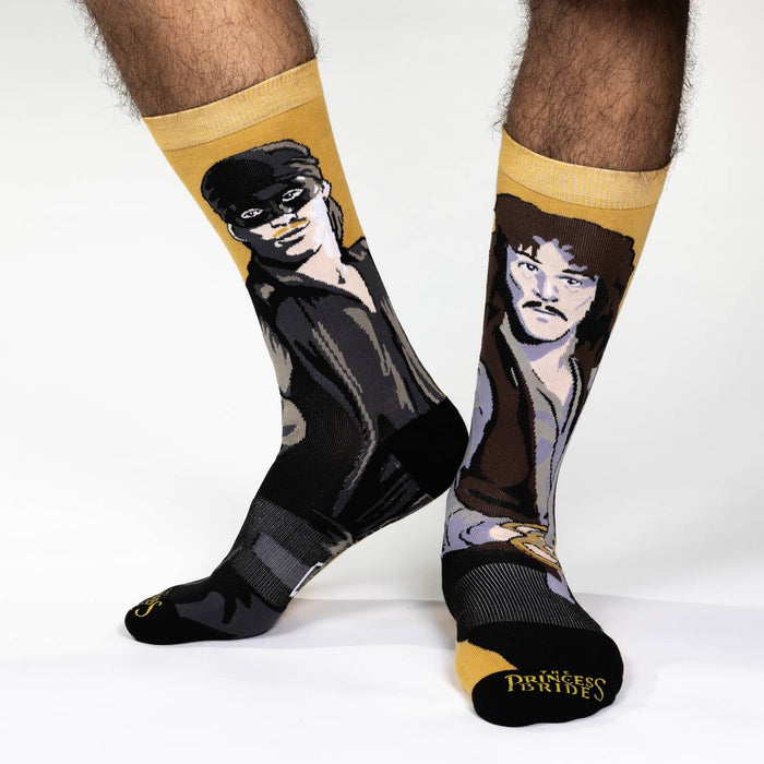 Men's The Princess Bride, Westley & Inigo Montoya Socks