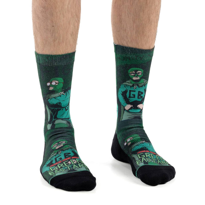 Men's Trailer Park Boys, Green Bastard Socks