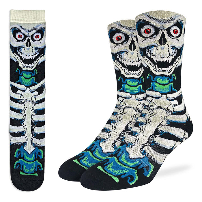 Men's Evil Skeleton Halloween Socks