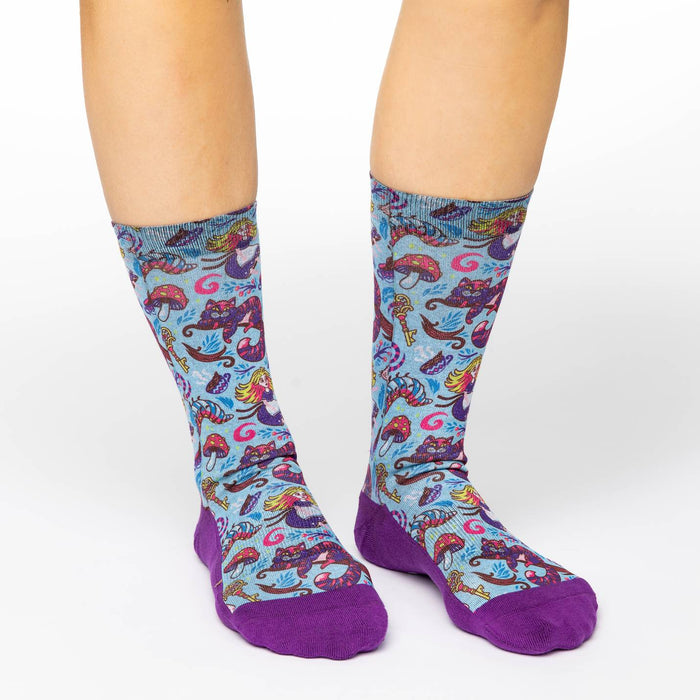 Women's Alice in Wonderland Socks