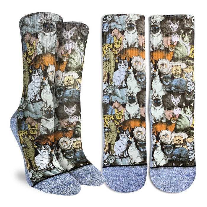 Women's Social Cats Socks