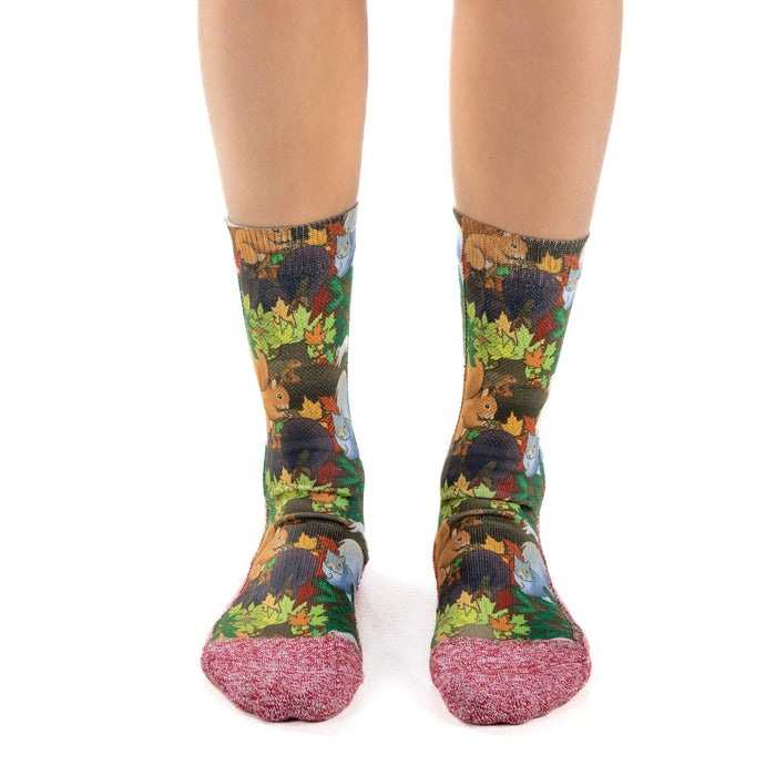 Women's Bushy Squirrels Socks