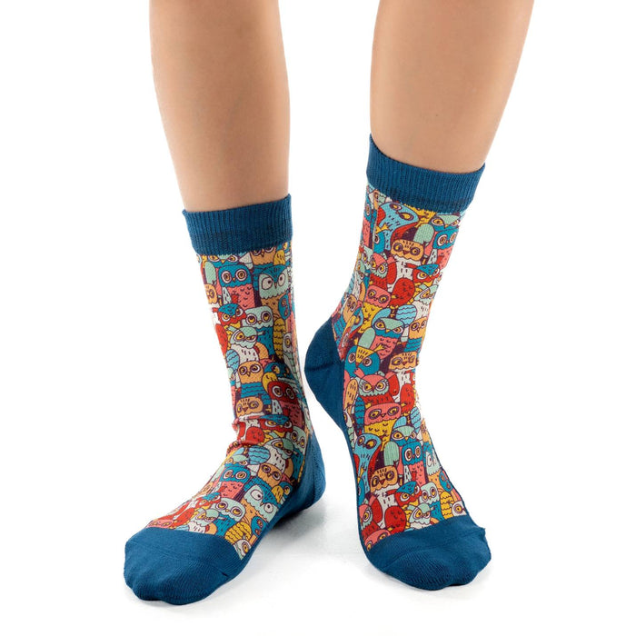 Women's Funny Owls Socks