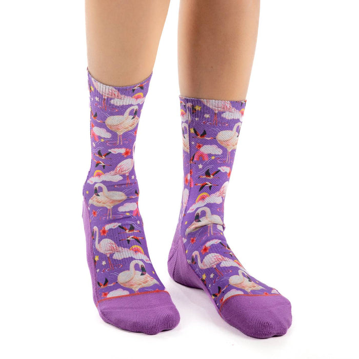 Women's Flamboyance of Flamingos Socks