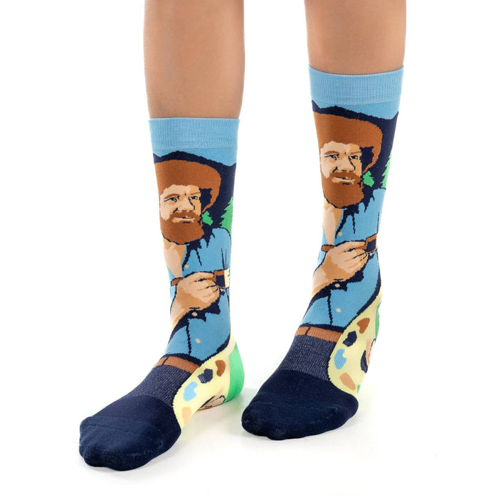 Women's Bob Ross, Exploring Color Palettes Socks