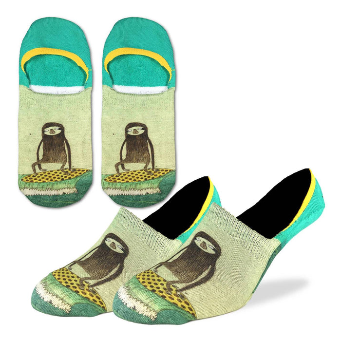 Men's Surfing Sloth No Show Socks