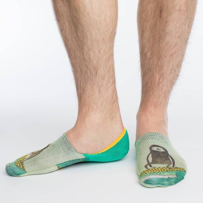 Men's Surfing Sloth No Show Socks