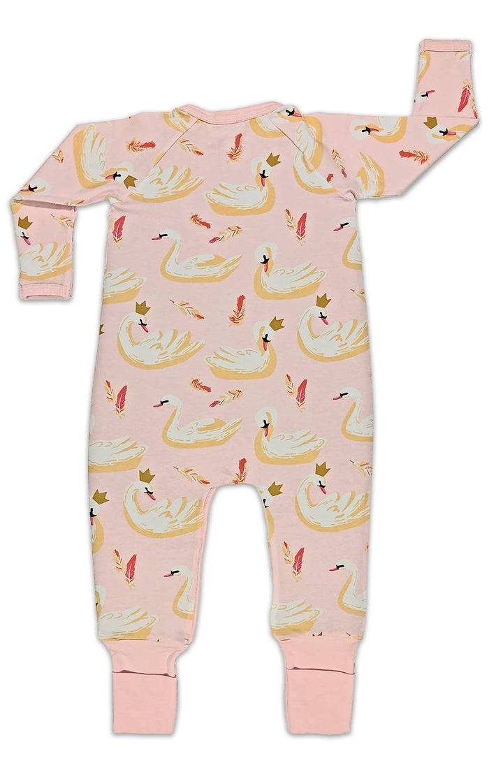 Swans Baby Pajamas