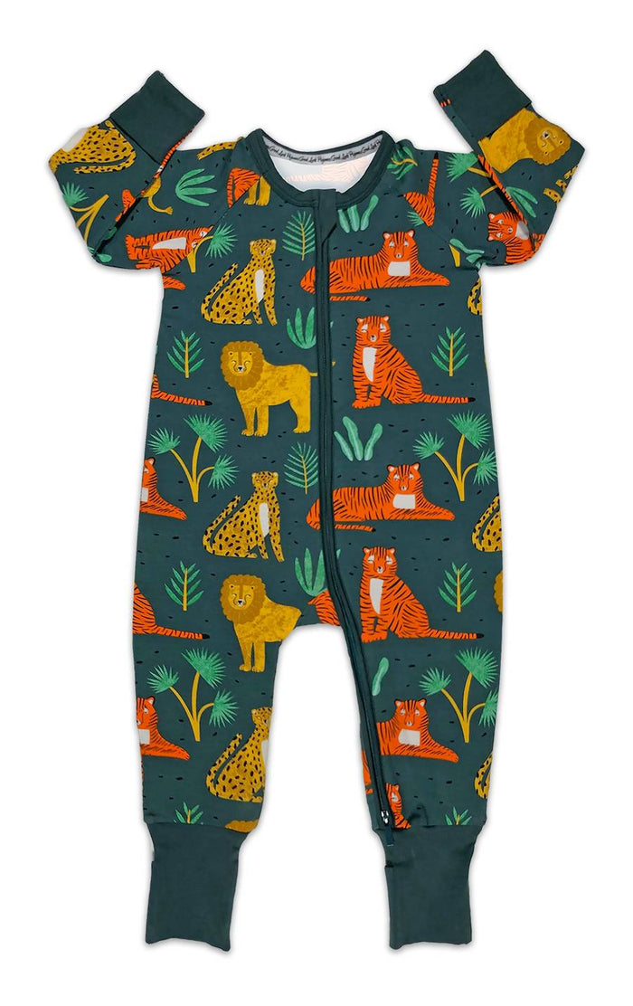 Big Cats Baby Pajamas