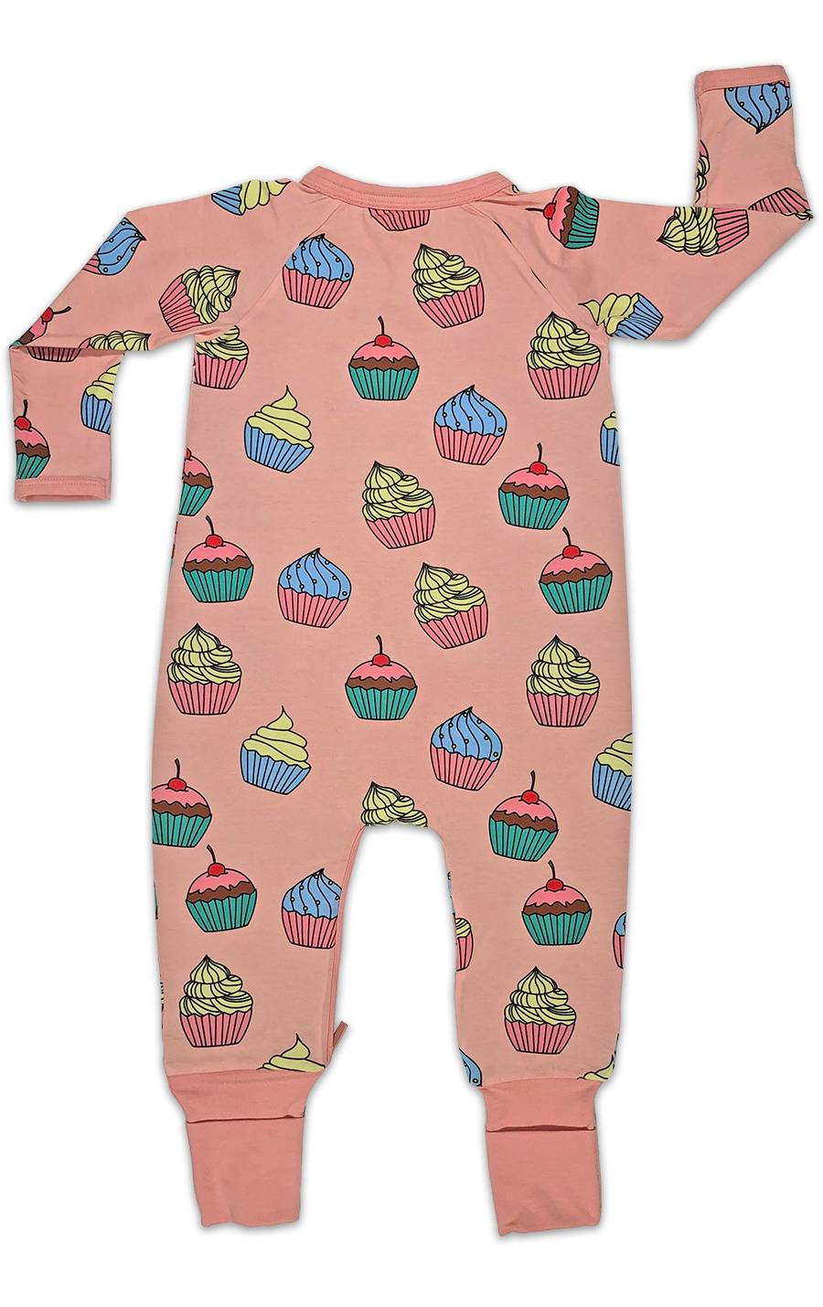 Cupcakes Baby Pajamas Good Luck Sock