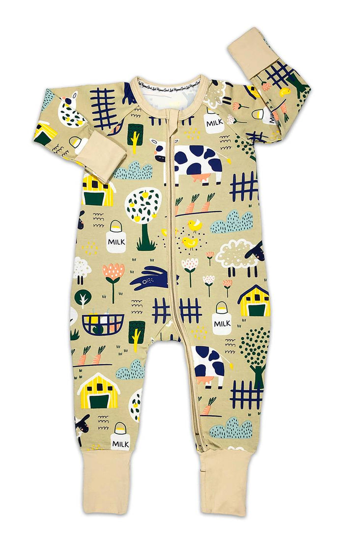 Farm Animals Baby Pajamas