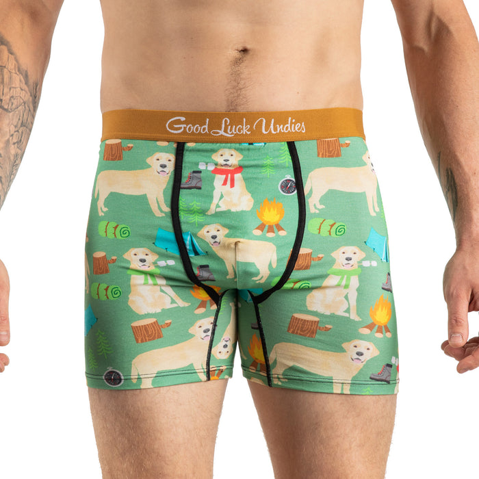 Men's Camping Labrador Retriever Underwear