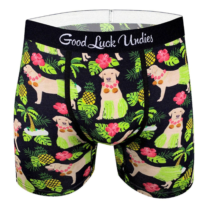 Men's Hula Labrador Retriever Underwear