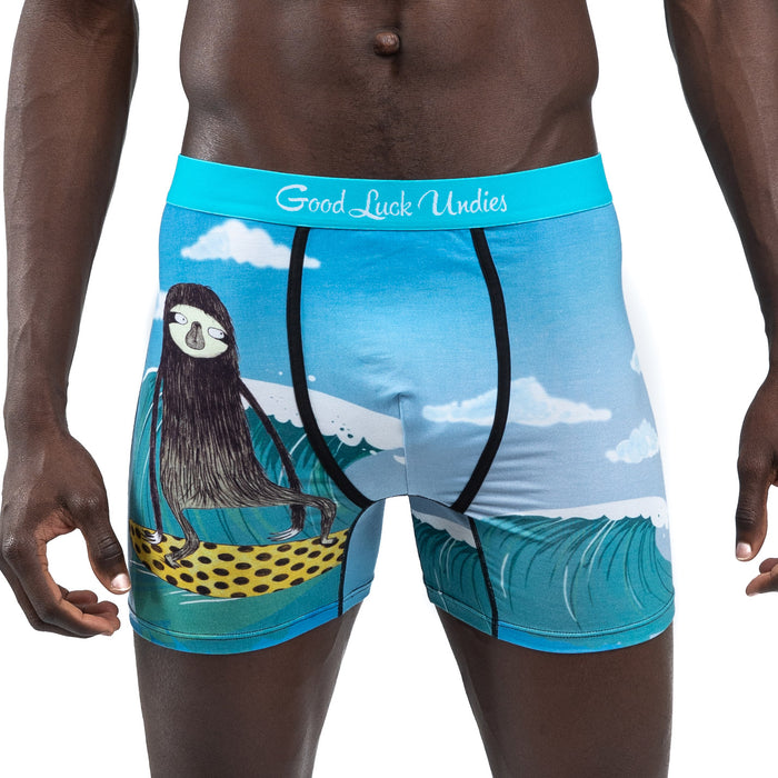 Men's Surfing Sloth Underwear