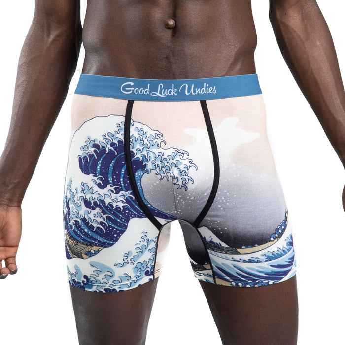 Men's The Great Wave off Kanagawa Underwear